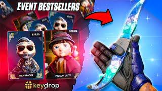 KEYDROP I TRIED BESTSELLERS CASES and IT WENT...! (Keydrop Promo Code 2025)