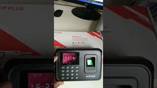 CP Plus Biometric Fingerprint Reader Time & Attendance Machine|CP Plus  बायोमेट्रिक अटेंडेंस इंसटाल