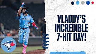 Vladimir Guerrero Jr.'s unbelievable SEVEN-hit day!