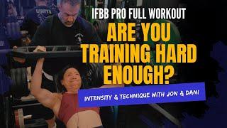 IFBB PRO vs Beginner Training!  Full Workout, Contest Prep & Must-Know Tips