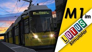 Auf der M1 zur Eberswalder Straße | LOTUS-Simulator Berlin | JM Simulation