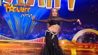 Can not be! Amazing belly dance on Ukraine's Got Talent.