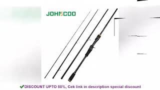 JOHNCOO 2.1m 2.4m 2.7m 5-20g Carbon Fiber Rod Fast Action Spinning Fishing Rod Casting Travel Rod 4