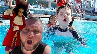 CALEB EXPLORES DISNEY CRUISE SHIP! FAMILY FUN TRIP WITH CALEB KIDS SHOW!