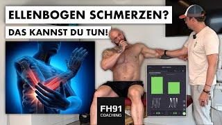 Schmerzen im Ellenbogen? Wir helfen dir! Mit Physiotherapeut Simon Roth 