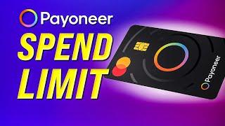 How to apply Spend Limit on Payoneer Card | 2024