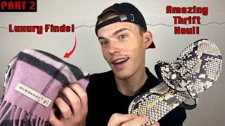 INSANE Goodwill Outlet Thrift Haul to Resell Online!! Amazing Luxury Finds [Part 2]