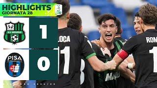 Sassuolo-Pisa 1-0 | MORO trasforma l'assist di BERARDI e decide il big match | HIGHLIGHTS Serie BKT