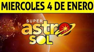 Resultado de ASTRO SOL del Miércoles 4 de Enero de 2023 | SUPER ASTRO 