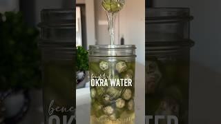 Okra Water  Drinking okra water is the ultimate life hack! #okrawater