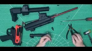 CYMA JUND MP5 v2 Gel Blaster Disassembly Tutorial | AKgelblaster