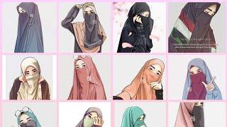 Kumpulan Foto-foto muslimah kartun bercadar || part 1 || @Aisya taqiya