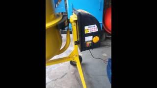 Portable concrete mixer