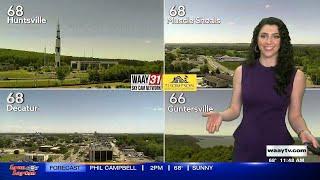 Grace's Tuesday Afternoon forecast