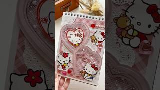 ASMR Hello Kitty Journal️#journaling #journalwithme #sanrio