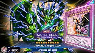 THUNDER DRAGON ARE NOW THE BEST DECK WITH THIS NEW CARD - 7 Negates + Lock | Light and Darkness