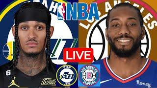 LIVE: UTAH JAZZ vs LOS ANGELES CLIPPERS | NBA | PLAY BY PLAY | SCOREBOARD