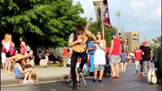 Tom Ward, guitar artist's street performance in Ottawa 6