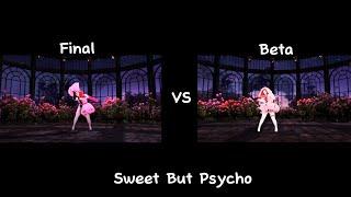 Just Dance 2023 Sweet But Psycho Final Vs Beta Comparison