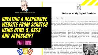 Part 9 - How to Create a HTML5, CSS3, and JavaScript Website from scratch for your BTEC assignment