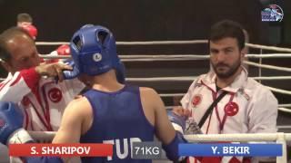 Sharipov Saimuhammad(Tajikistan) - Yasar Bekir(Turkey) 1/8 male  71kg