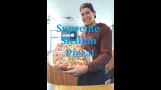 Mic Flare; Bag vs. Food - Supreme Sicilian Pizza - Pazzo's Eagle, CO