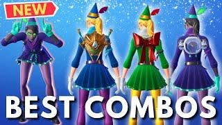 BEST COMBOS *NEW* SNOWBELL SKIN (ALL STYLES!) - FORTNITE (GIRL CODENAME ELF)