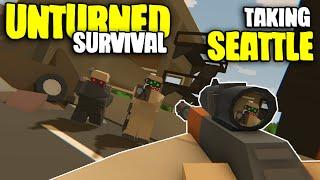 How I TOOK OVER Unturned's Largest CITY - Unturned Survival