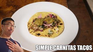Simple Carnitas Tacos