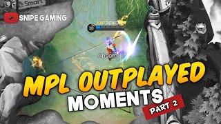 MPL OUTPLAYED MOMENTS PART 2 | SNIPE GAMING TV