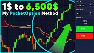 How To Make +6,500$ Daily with POCKET OPTION TRADING STRATEGY