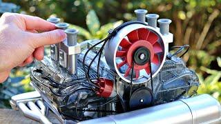 Building a Working Porsche 911 Engine Model - Boxer Engine Build