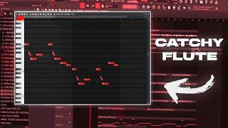 How To Make Catchy Flute Melodies (CuBeatz, Pvlace etc.) | Fl Studio 21 Tutorial