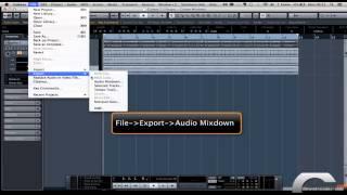 Mixdown Cubase