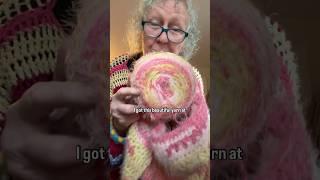 Crocheting a baby blanket. #crochetlove #crochetingwithlove #yarnspirations #babyblanket