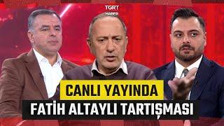 Canlı Yayında Fatih Altaylı'nın Gözaltına Alınması Tartışması - TGRT Haber