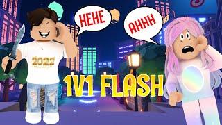 1v1 FLASH in Roblox Traitor!