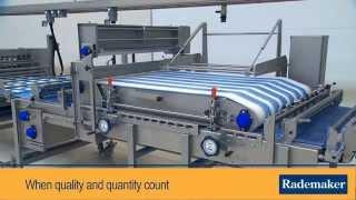 Industrial bread production line by Rademaker