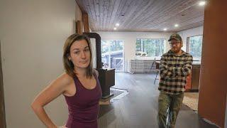 She Hates It! Installing Wood Floors In Our Off Grid Home