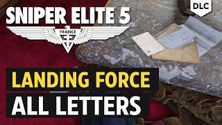 Sniper Elite 5 - Landing Force: All Personal Letter Locations (Letters)