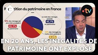 En 20 ans, les inégalités de patrimoine ont explosé - L’édito de Patrick Cohen -C à vous-18/10/2024