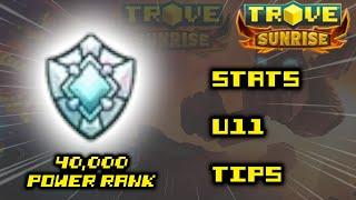 40K PR... | Requirement, Stats, U11 And Tips | Trove Sunrise (PTS)