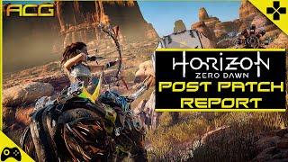 Horizon Zero Dawn Complete Edition Post Patch Report