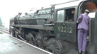 Watercress Line 9F Footplate Experience Ride 12/03/2017