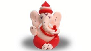 Ganpati Bappa Moriya craft idea. Ganesh ji craft making. घर में गणेश जी कैसे बनायें।