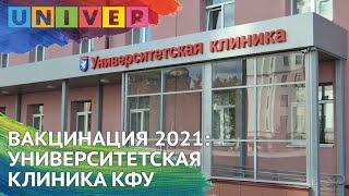 ВАКЦИНАЦИЯ 2021: УНИВЕРСИТЕТСКАЯ КЛИНИКА КФУ