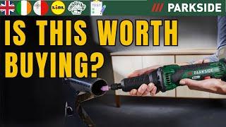 CORDLESS DIE GRINDER 20V Parkside PGSA 20-Li A1 UK ENGLISH IRISH MALTESE IL-LINGWA MALTIJA  LIDL