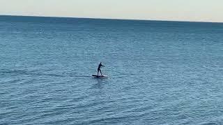 SUP foil, Flat water up, Great Lakes