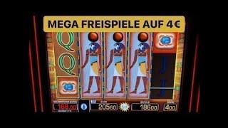 Eye of Horus auf 4 EURO FREISPIELE bis AUGE  Merkur Magie Casino Spielhalle Spielothek Automat