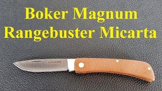 Boker Magnum Rangebuster Micarta